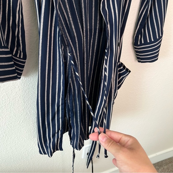 Reformation striped robe dress size extra small - Picture 10 of 13